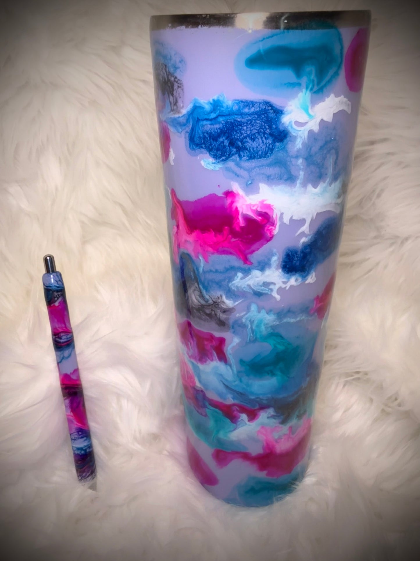 Custom 30oz Tumbler and Pen Set