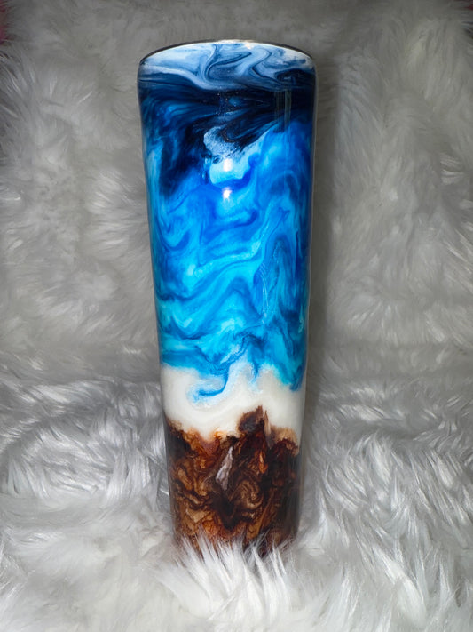 30oz Ocean Tumbler w/GLOW!!