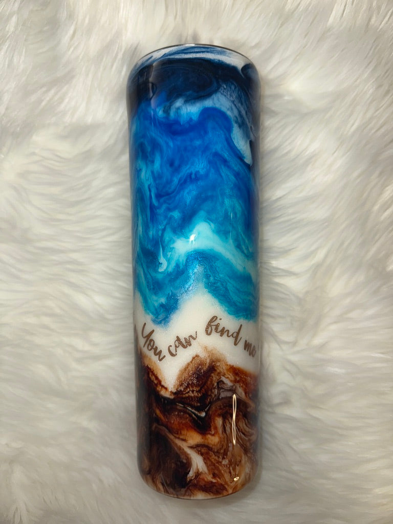 30oz Ocean Tumbler w/GLOW